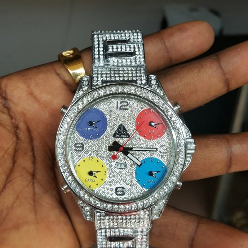 iced out jacob watch