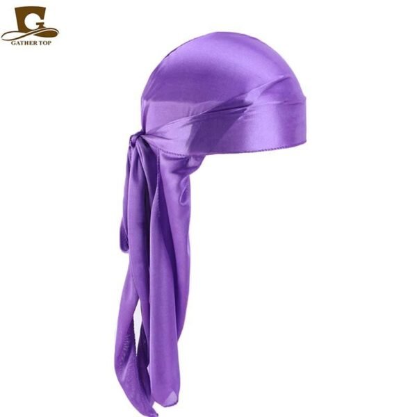 Spartan Smooth Wave Silk Durag Scarf for Men - Image 11