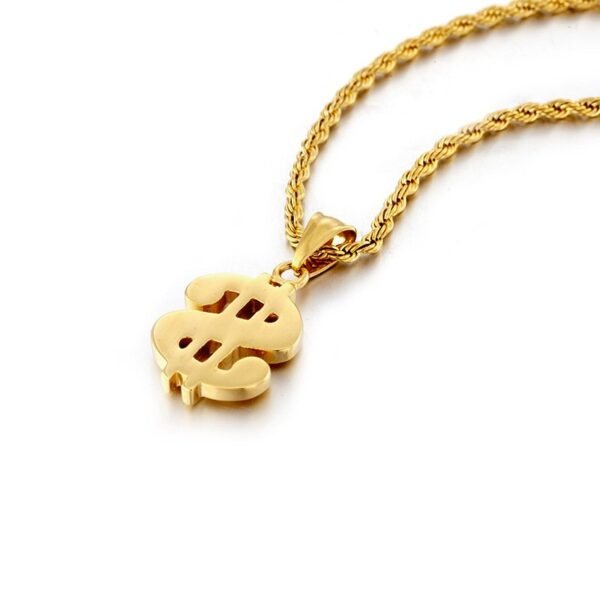 Crack Label Simple Dollar Sign Chain - Image 6