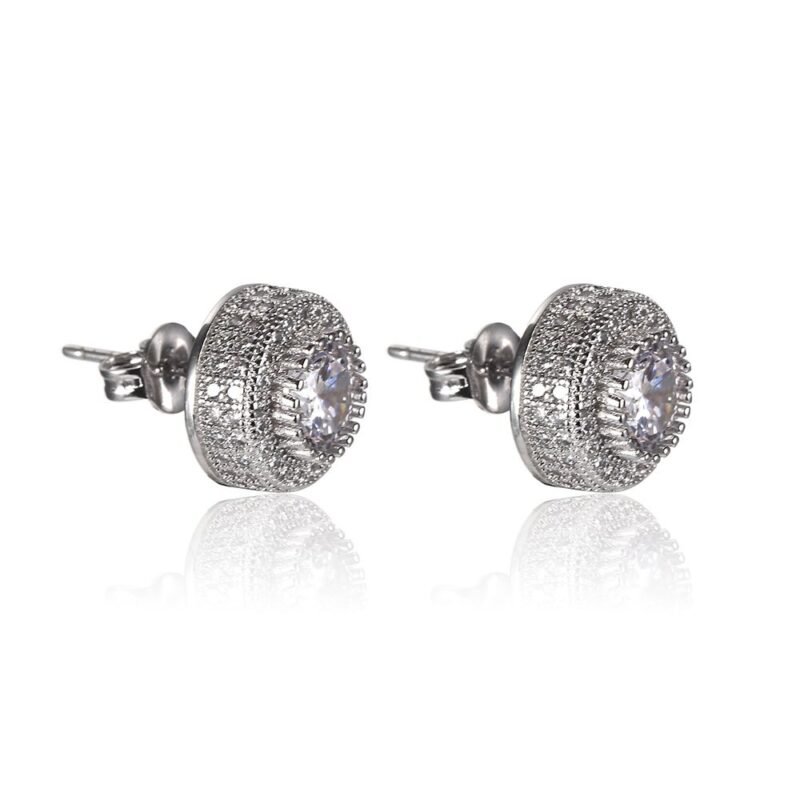 Doughboy Iced Dot Stud Earring