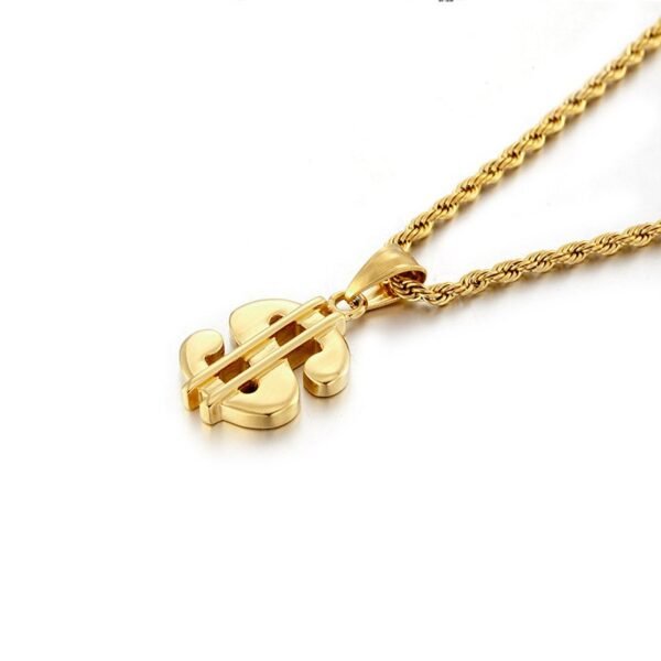 Crack Label Simple Dollar Sign Chain - Image 8