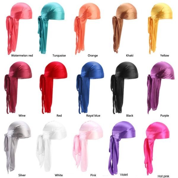 Spartan Smooth Wave Silk Durag Scarf for Men - Image 2