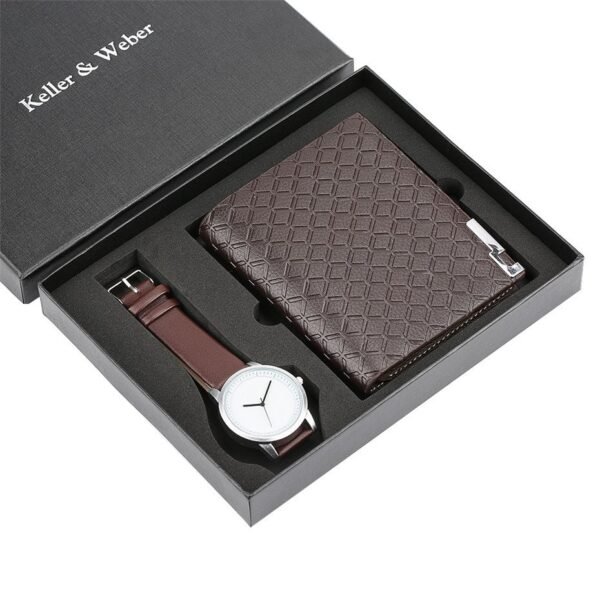 2 in 1 - Sprezzatura Leather Gift Box| Mens Gift Set | Gift Idea for a Man