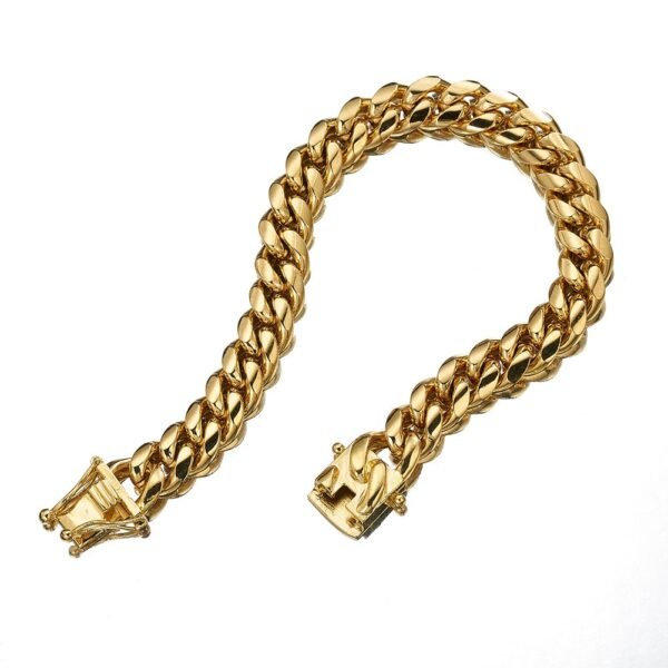 8mm Classico Miami Cuban Link Bracelet - Image 2
