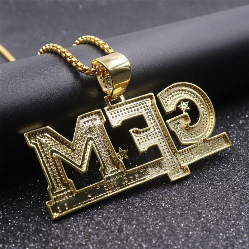 Iced Out "God, Family & Money" Chain - Image 2