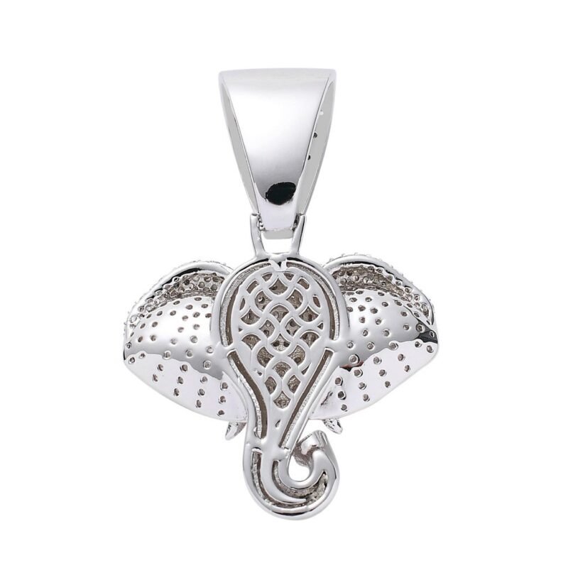 Iced Out Elephant Head Chain - Image 3