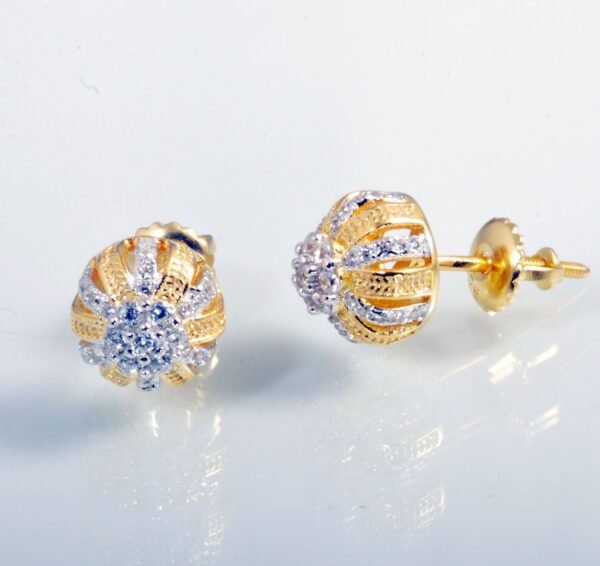 925 Sterling - Bloom Diamond Earring