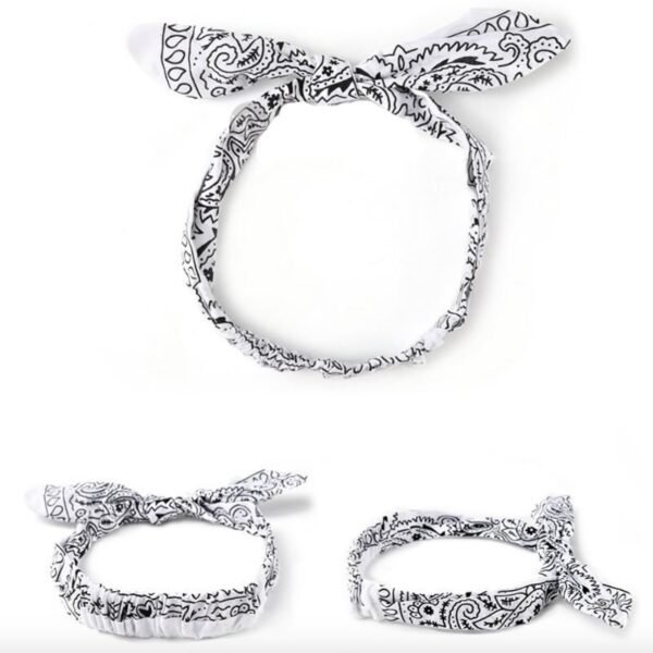 Trap House Cotton Adjustable Bandana Headband - Image 2