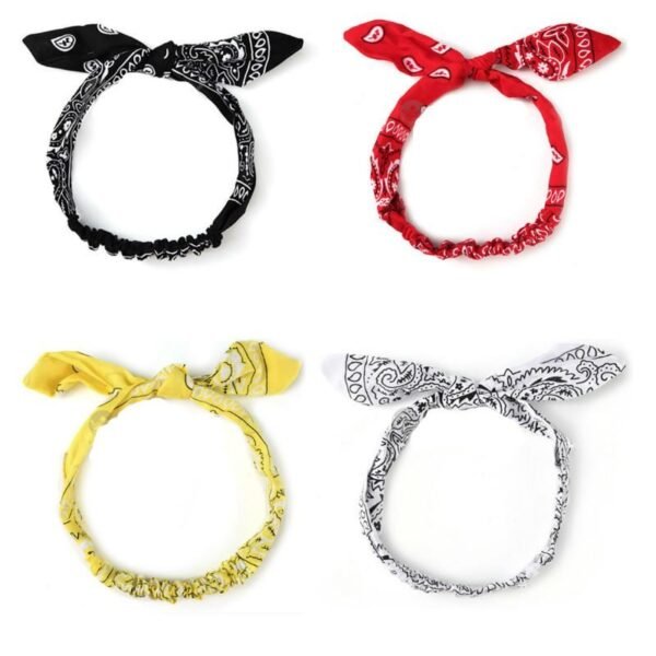 Trap House Cotton Adjustable Bandana Headband