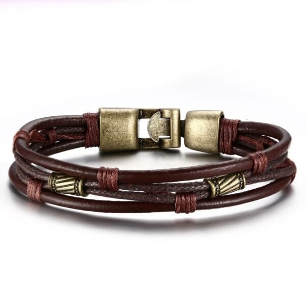 Retro Style Genuine Leather Bracelet