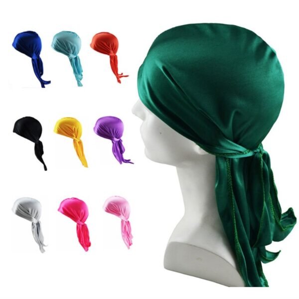 Spartan Smooth Wave Silk Durag Scarf for Men