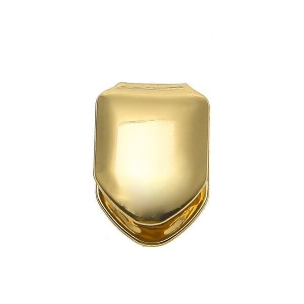 Gold Plated "Alhaji" Single Top Teeth Grill - Image 4