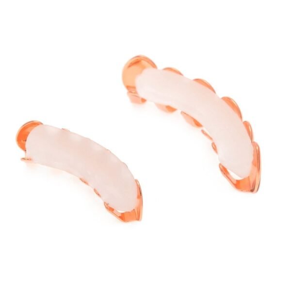 Classic Plain Rose Gold Shiny Teeth Grills - Image 4