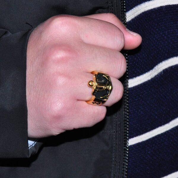 Vintage Pirate Ahoy Anchor Ring