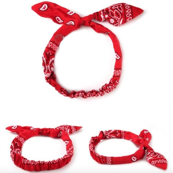 Trap House Cotton Adjustable Bandana Headband - Image 4