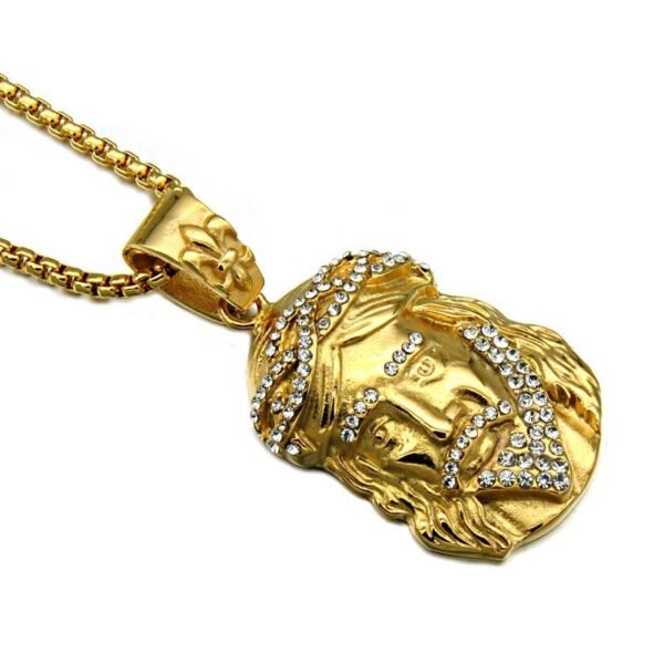 G-Eazy Gold Jesus Piece Chain - Image 6
