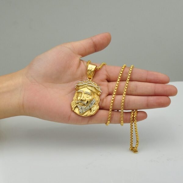 G-Eazy Gold Jesus Piece Chain