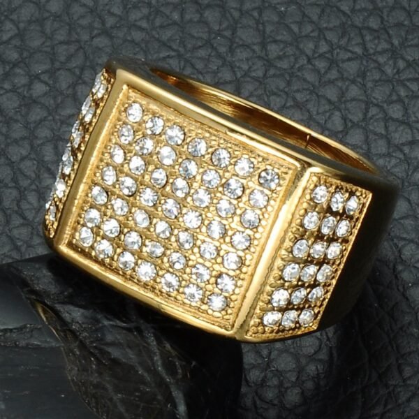 Classic "Don Mafo II" Signet Diamond Ring