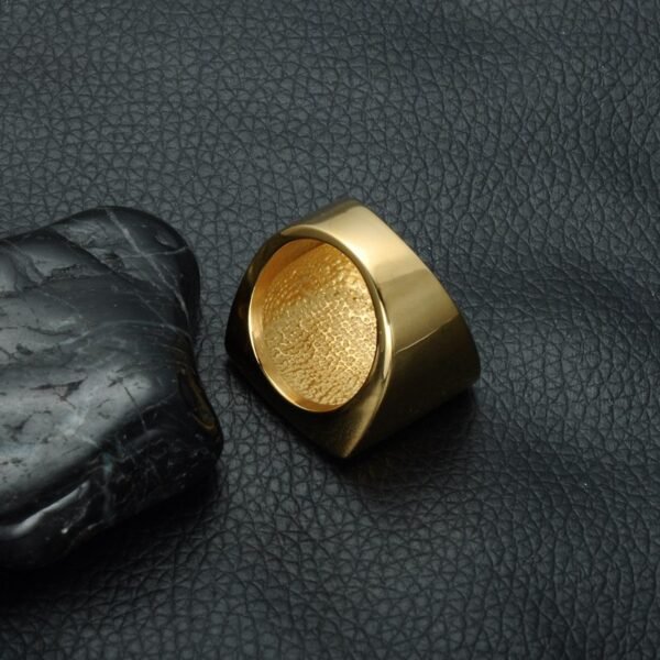 Iced Out Classic "Don Mafo" Signet Ring - Image 5