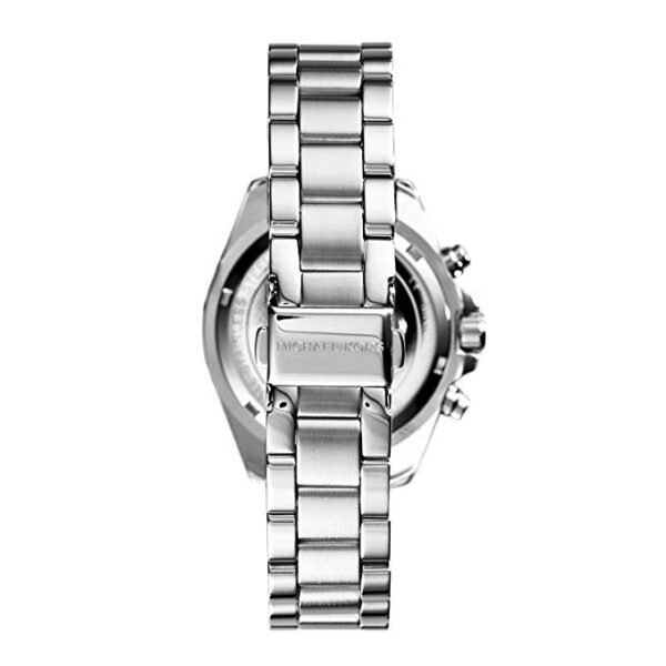 Silver Micha.eI Kors Bradshaw Chronograph Unisex Watch - Image 4