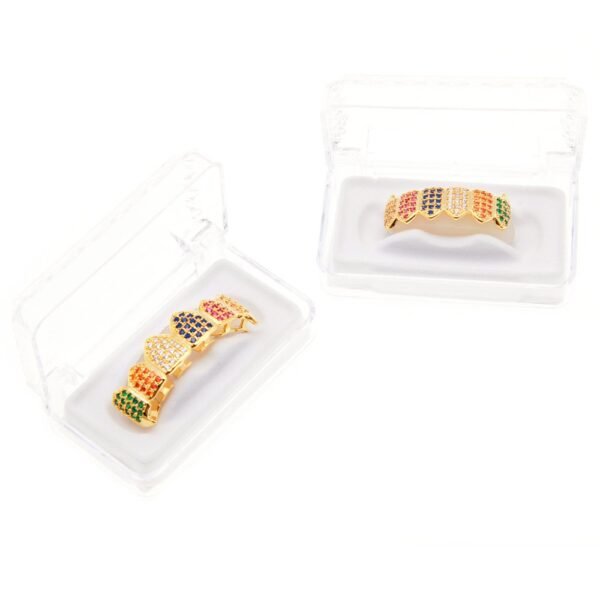 Custom Lil Yatchy Colorful Tooth Grillz - Image 2