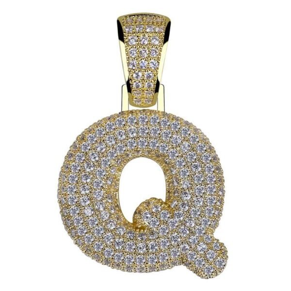 Iced Out Bubble Alphabet Chain - Image 15