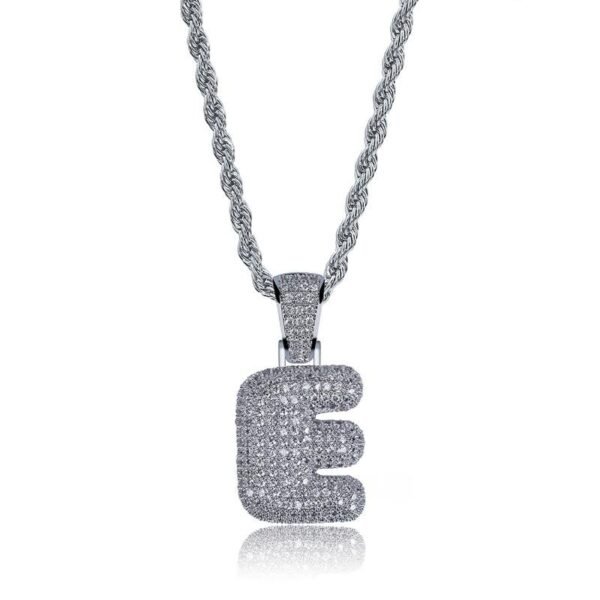 Iced Out Bubble Alphabet Chain - Image 6