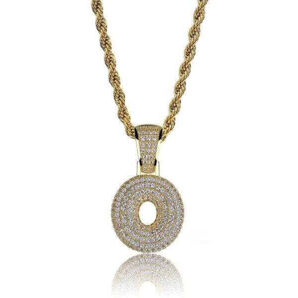 Iced Out Bubble Alphabet Chain - Image 13