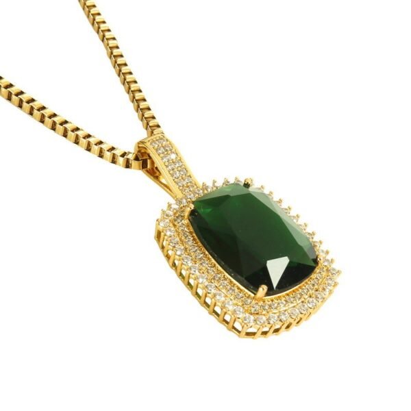 Royalty Micro Paved Red Ruby Chain - Image 5