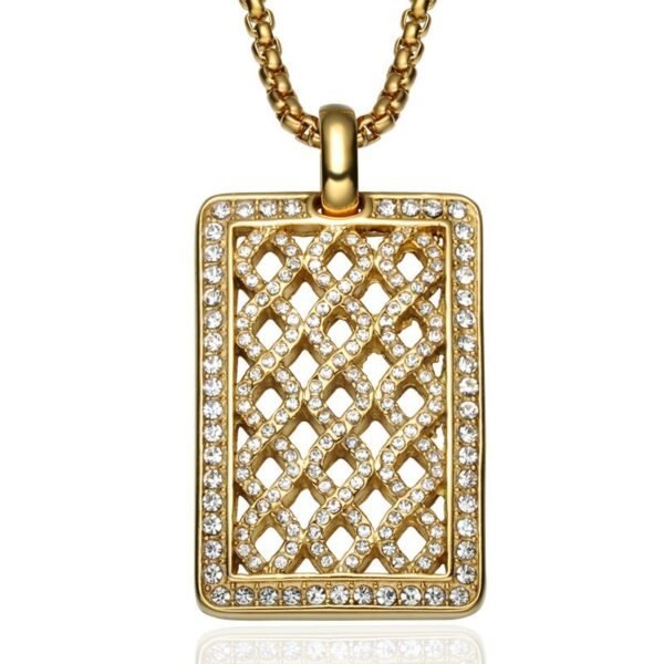 Cubana Net Dog Tag Chain - Image 2