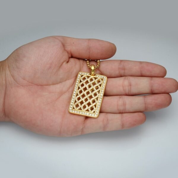 Cubana Net Dog Tag Chain - Image 3