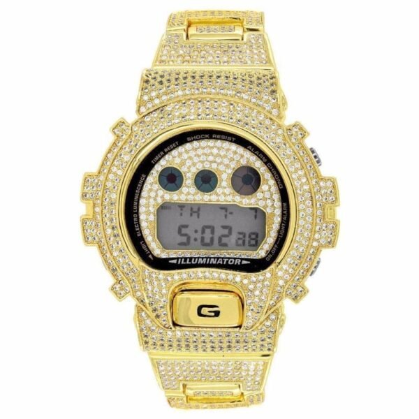 Custom Casio G-Shock Full Iced Out Watch