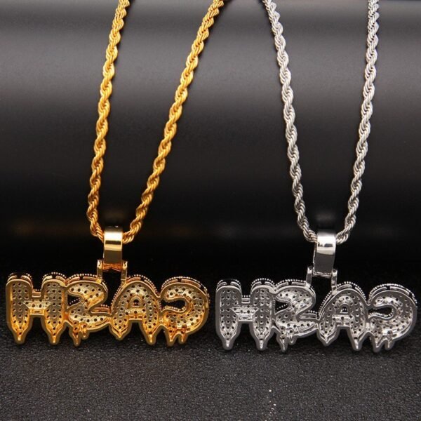 Customized Dripping Bubble "CASH" Pendant with Chain MP-007 - Image 5
