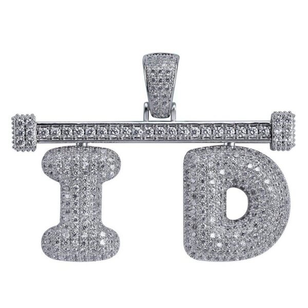 Bubble Letter Customized Name | Real Gold Plating - Image 13