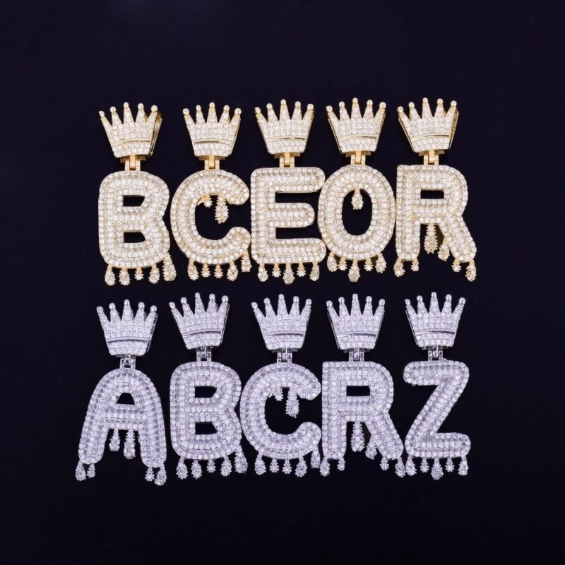 Mini Crown Dripping Customized Jewelry | Real Gold Plating - Image 2