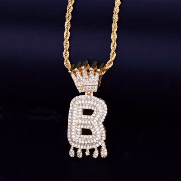 Mini Crown Dripping Customized Jewelry | Real Gold Plating - Image 3