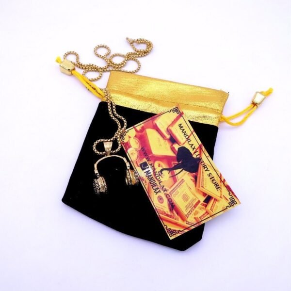 Gold DJ Headphone Chain - Image 6