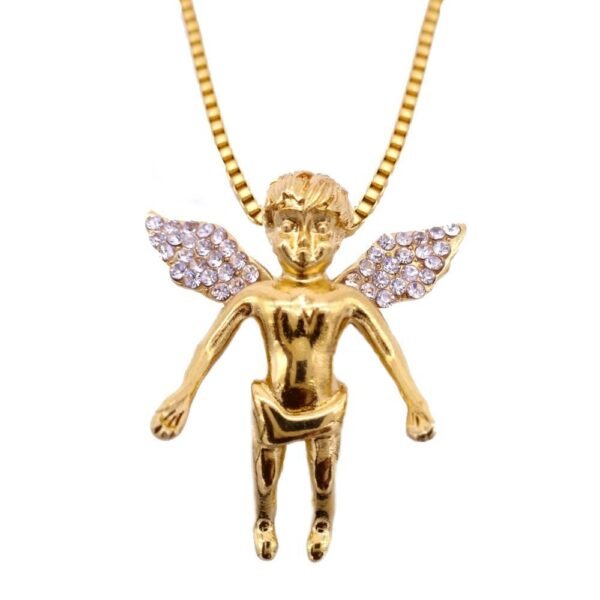 Iced Out Mini Jesus + Angel Combo - Image 8
