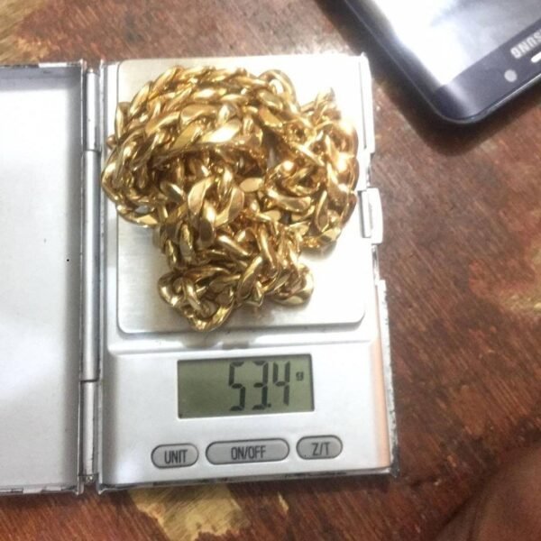 Original 18 Karat AU750 Miami Cuban Link Chain - Image 3