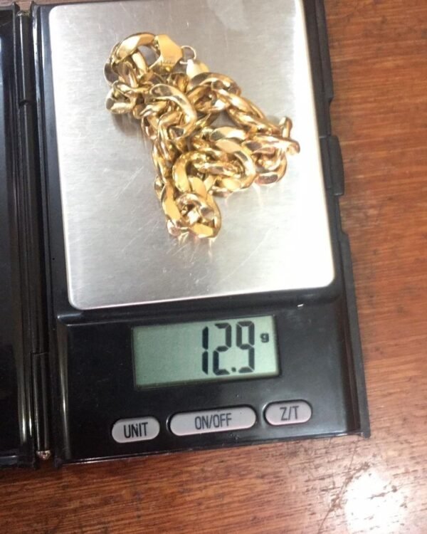 Original 18 Karat AU750 Miami Cuban Link Bracelet - Image 4