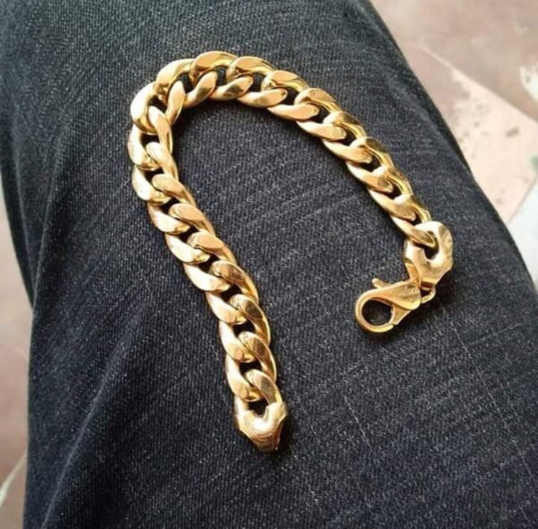 Original 18 Karat AU750 Miami Cuban Link Bracelet
