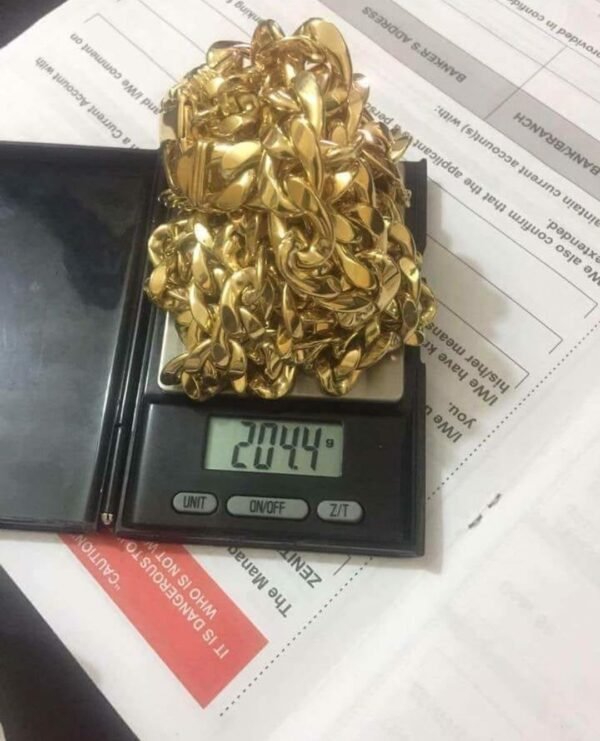 Original 18 Karat AU750 Miami Cuban Link Chain - Image 2
