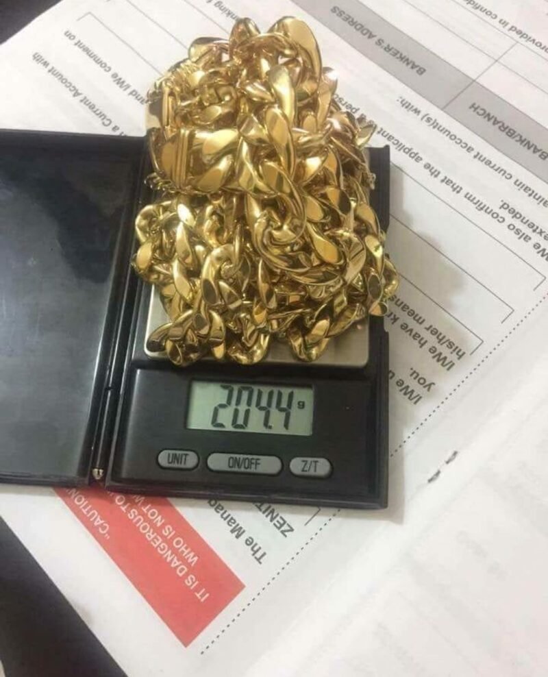Original 18 Karat AU750 Miami Cuban Link Chain - Image 2