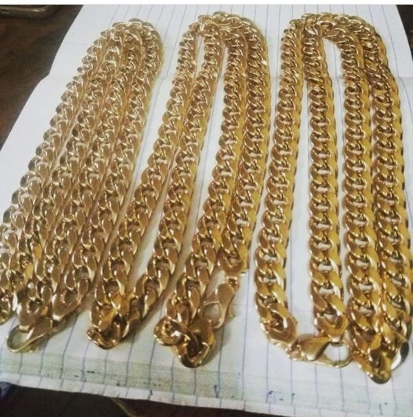 Original 18 Karat AU750 Miami Cuban Link Chain - Image 3