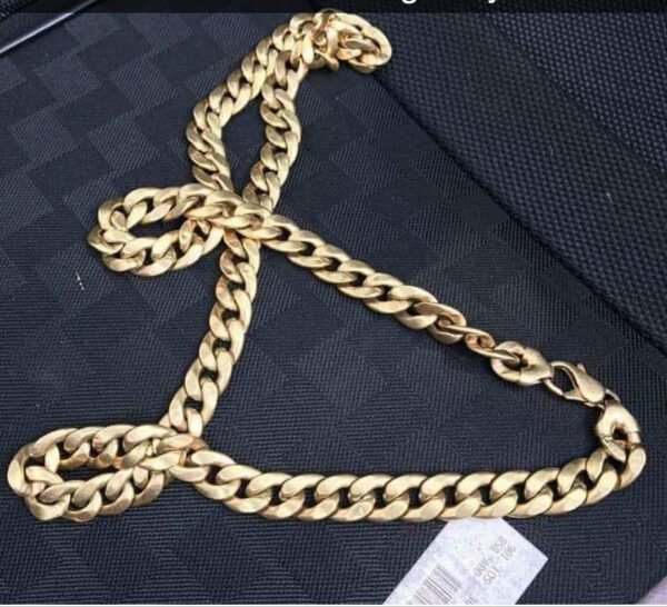 Original 18 Karat AU750 Miami Cuban Link Chain - Image 4
