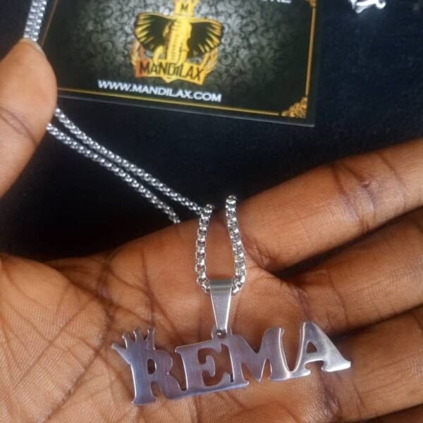 Customized Name Chain – Steel with Real Gold Plating - Image 6