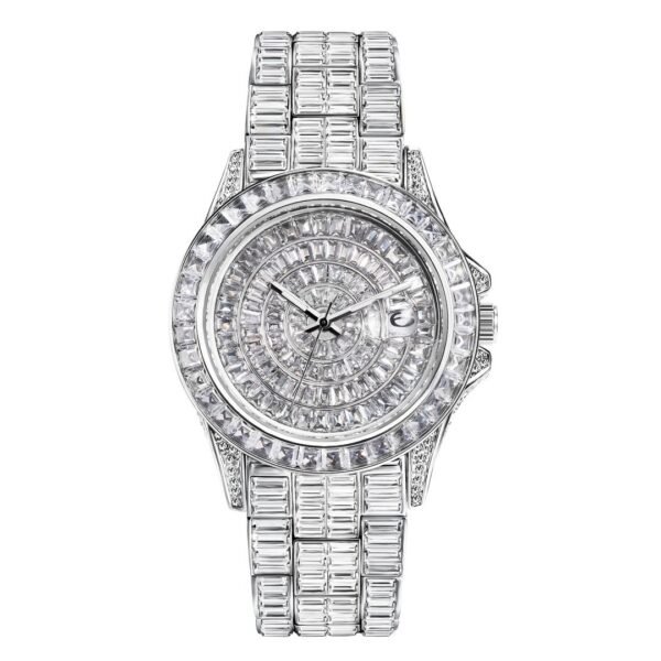 Pristino Fully Flooded Iced Out Watch - Image 3