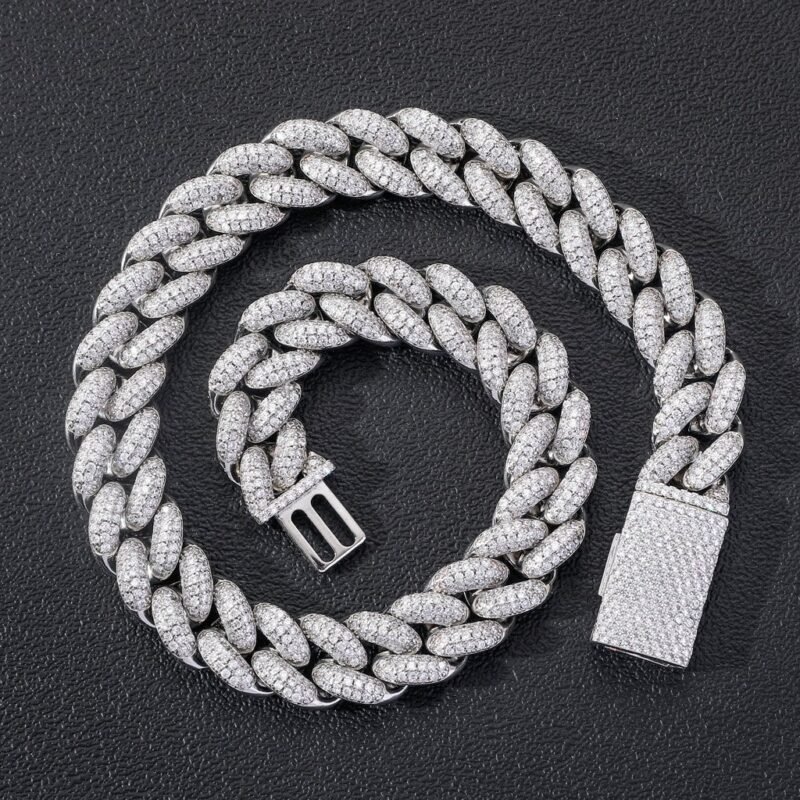 20mm Big Iced Out Cuban Link Chain