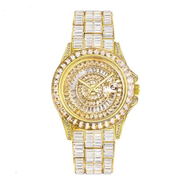 Pristino Fully Flooded Iced Out Watch - Image 5