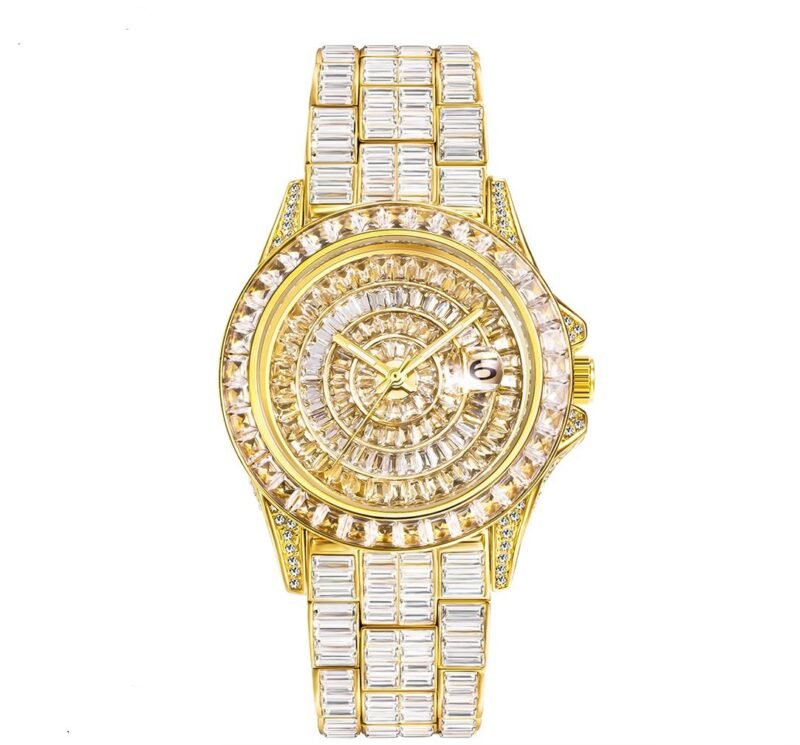 Pristino Fully Flooded Iced Out Watch - Image 5